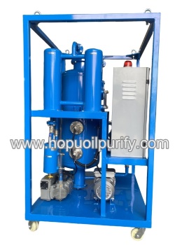 Vertical Type Single Stage Vacuum Transformer Oil Purification Plant